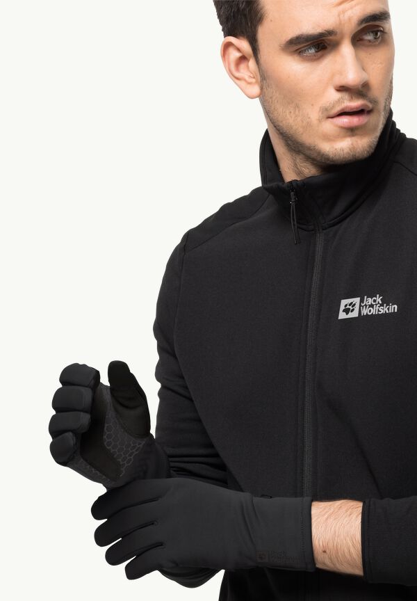 GLOVE - JACK Fleece-Handschuhe XL - – WOLFSKIN black ALLROUNDER