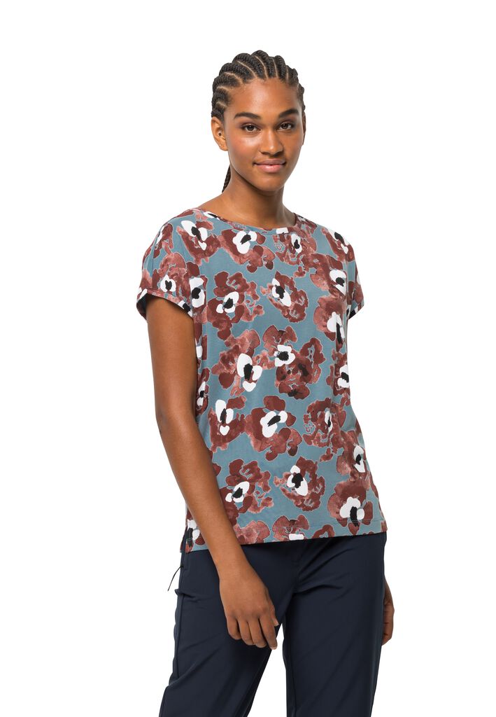 FLORELL T W T-shirt - JACK - Damen L Bio-Baumwolle WOLFSKIN citadel 51 – aus
