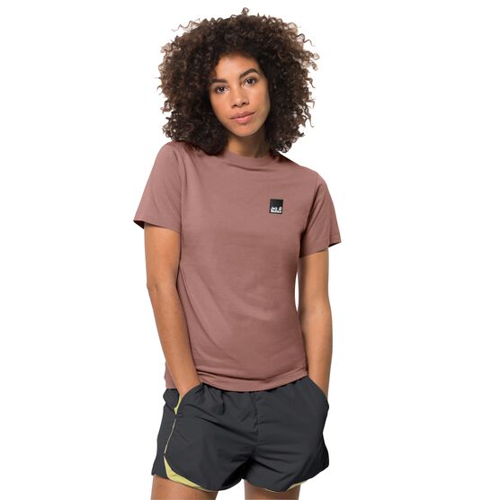 365 T W aus Damen JACK – afterglow XL - WOLFSKIN - Bio-Baumwolle T-shirt